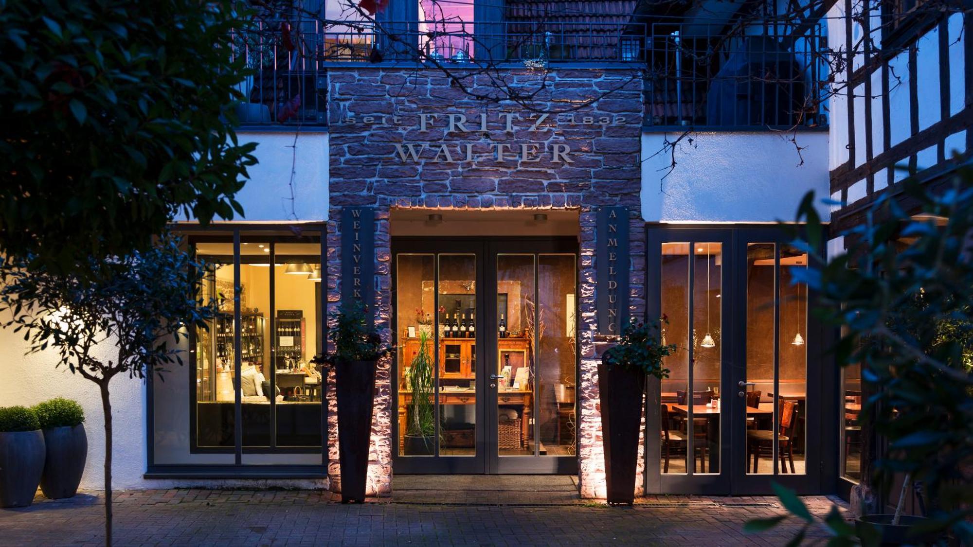 Weinhotel Fritz Walter Niederhorbach Exteriör bild